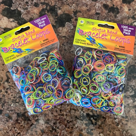 FUN Loom/Rainbow Loom DYI Bracelet Making Kit NEW - Picture 6 of 8